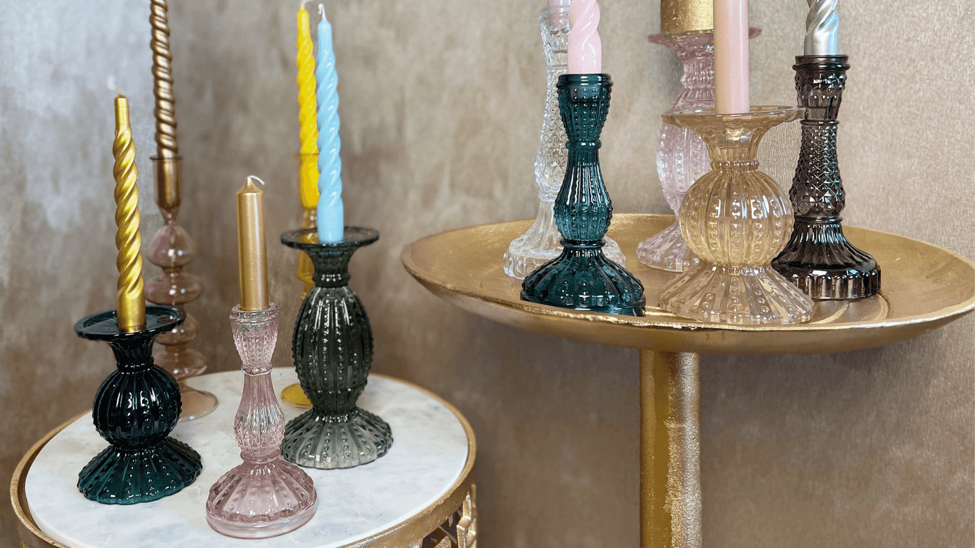 Vintage inspired kandelaars - JungleHome