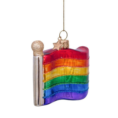 Kerstornament - Vondels Regenboogvlag - JungleHome