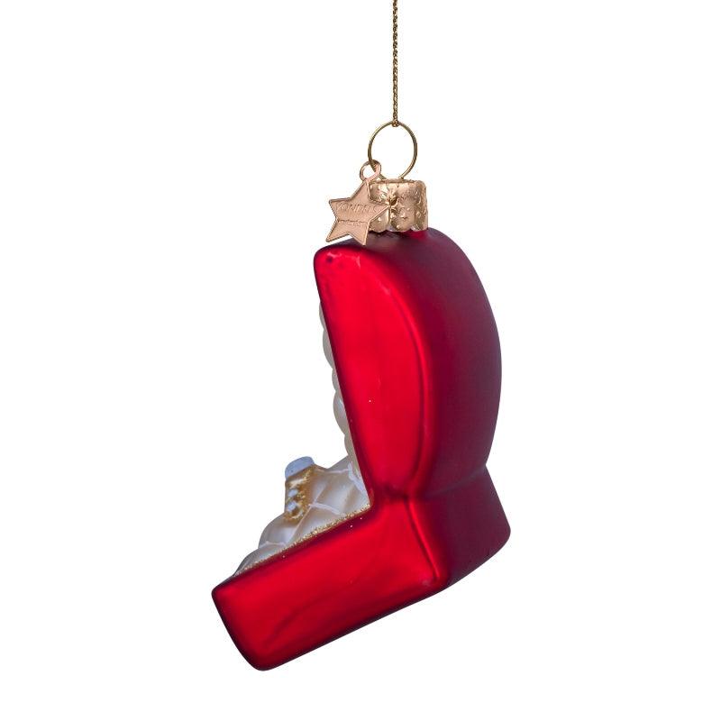 Kerstornament - Vondels Trouwdoosje met diamanten ring - JungleHome