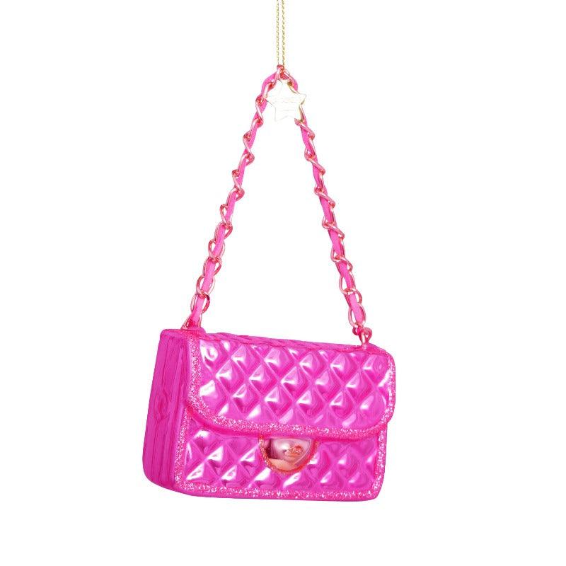 Kerstornament - Vondels Chanel tas pink - JungleHome