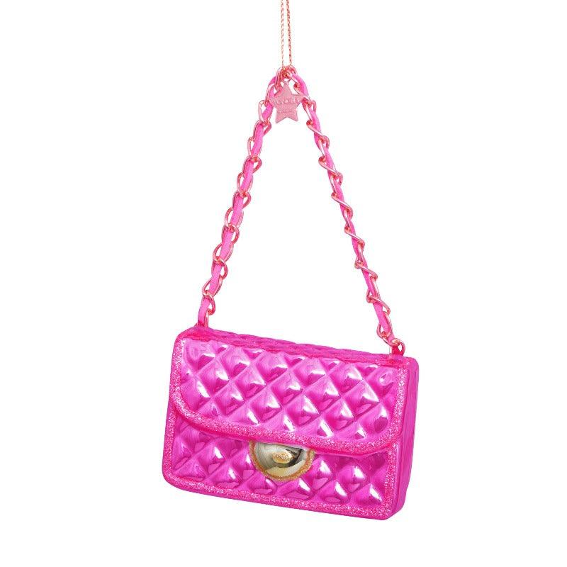 Kerstornament - Vondels Chanel tas pink - JungleHome