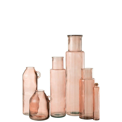 Vaas Cylinder - glas light pink