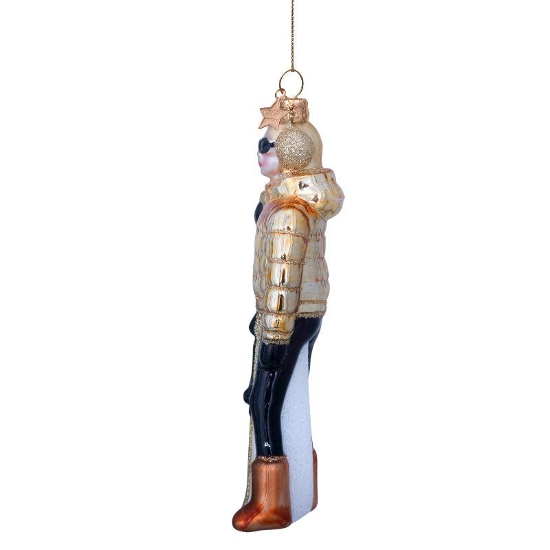 Kerstornament - Vondels Ski Lady - JungleHome