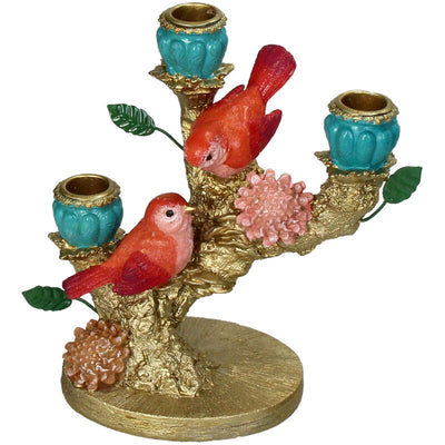 Kandelaar - Rode Vogels