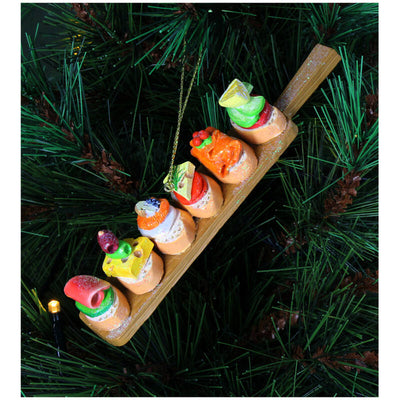 Kerst decoratie hanger  - Spaanse Tapasplank