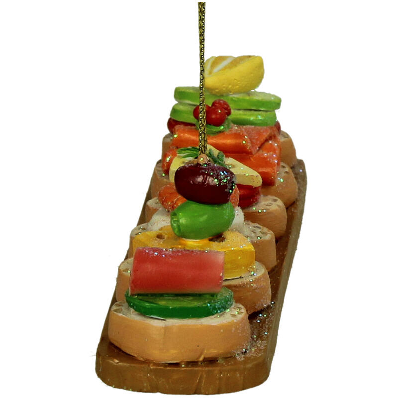 Kerst decoratie hanger  - Spaanse Tapasplank