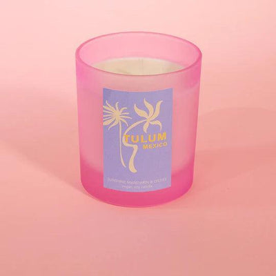 Candle - Sunshine Mandarin & Lychee Tulum Vacay Kaars - JungleHome